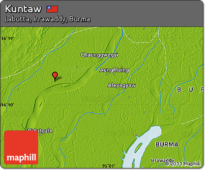 Physical Map of Kuntaw