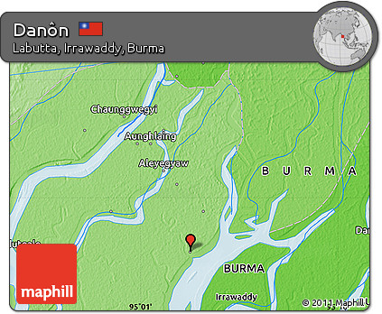 Political Map of Danôn