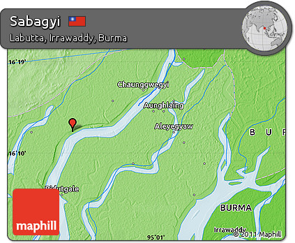 Political Map of Sabagyi