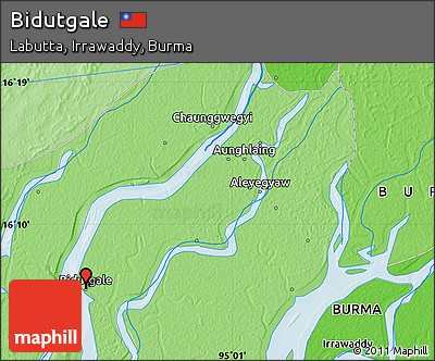 Political Map of Bidutgale