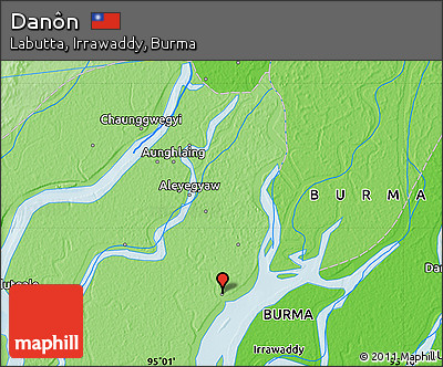 Political Map of Danôn