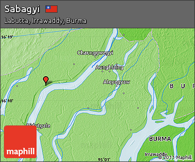 Political Map of Sabagyi