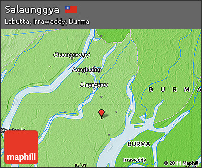 Political Map of Salaunggya