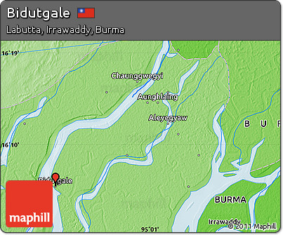 Political Map of Bidutgale