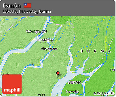 Political Map of Danôn