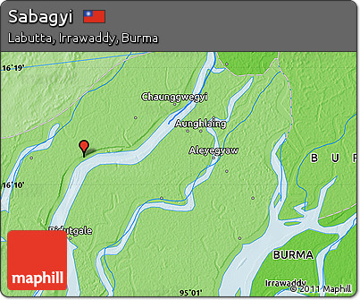 Political Map of Sabagyi