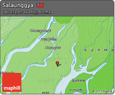 Political Map of Salaunggya