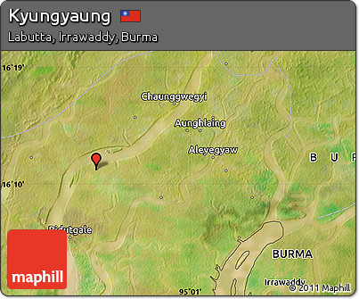 Satellite Map of Kyungyaung