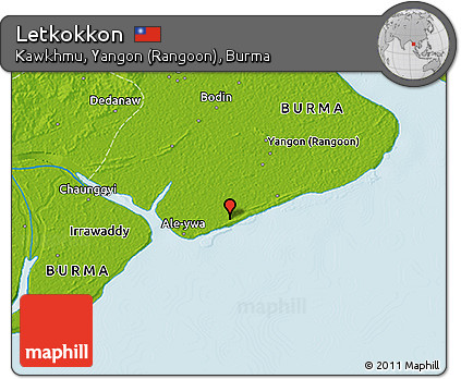 Physical 3D Map of Letkokkon