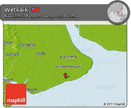 Physical 3D Map of Wetkaik