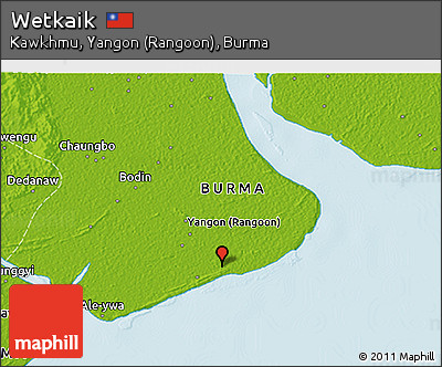 Physical 3D Map of Wetkaik