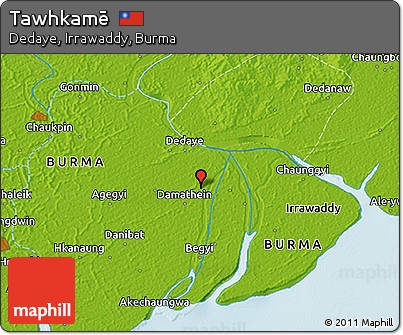Physical 3D Map of Tawhkamē
