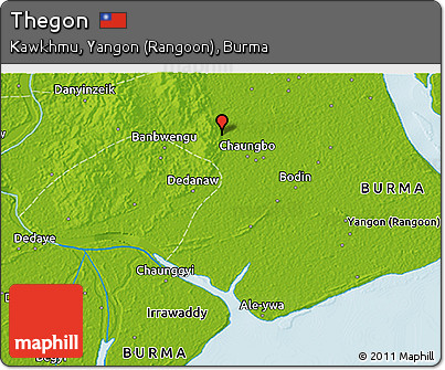 Physical 3D Map of Thegon