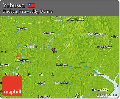 Physical Map of Yebuwa