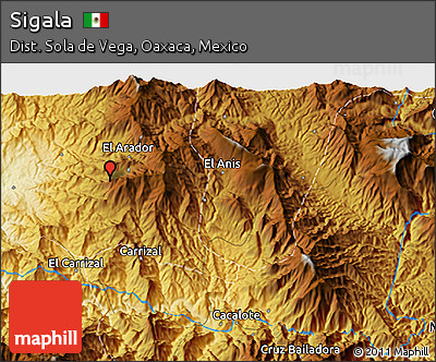 Physical 3D Map of Sigala