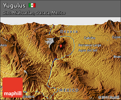 Physical 3D Map of Yugulus