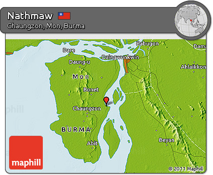 Physical 3D Map of Nathmaw