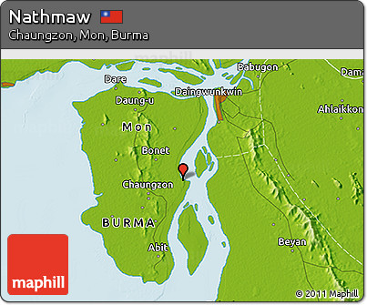 Physical 3D Map of Nathmaw