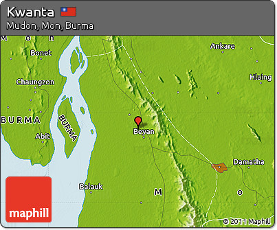 Physical Map of Kwanta