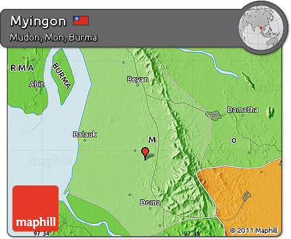 Political Map of Myingon