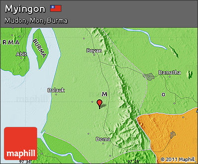 Political Map of Myingon