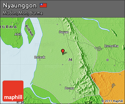 Political Map of Nyaunggon