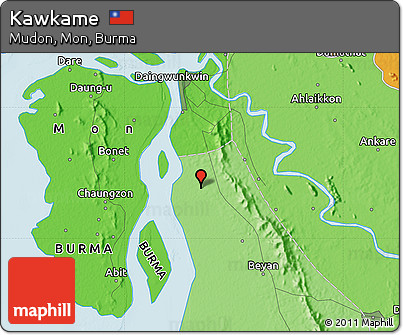 Political Map of Kawkame