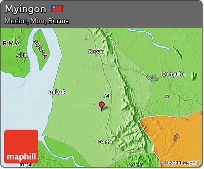Political Map of Myingon