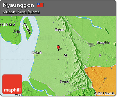 Political Map of Nyaunggon