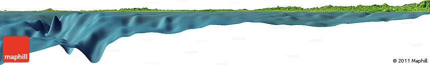 Satellite Horizon Map of the Area around 16° 19' 2" N, 98° 31' 30" W