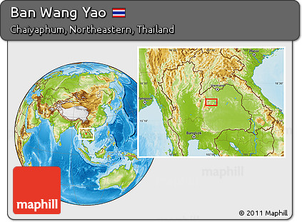 Physical Location Map of Ban Wang Yao