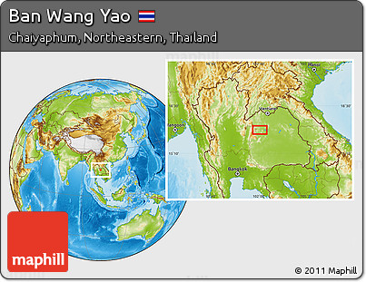 Physical Location Map of Ban Wang Yao