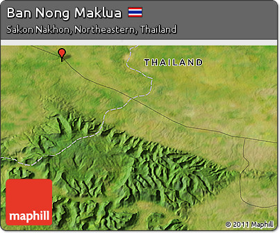 Satellite 3D Map of Ban Nong Maklua