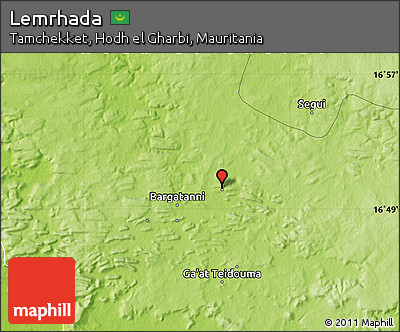 Physical Map of Lemrhada