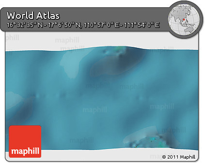 Satellite 3D Map of the Area around 16° 49' 43" N, 111° 25' 30" E