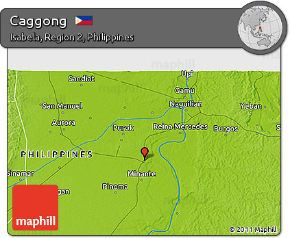 Physical 3D Map of Caggong