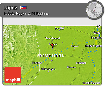 Physical 3D Map of Lapuz