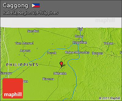 Physical 3D Map of Caggong