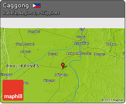Physical 3D Map of Caggong