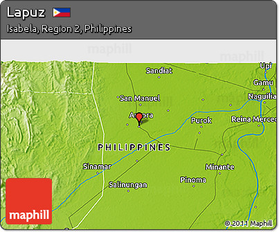 Physical 3D Map of Lapuz