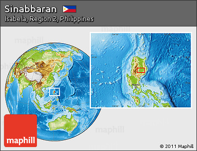 Physical Location Map of Sinabbaran