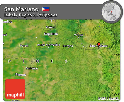 Satellite Map of San Mariano