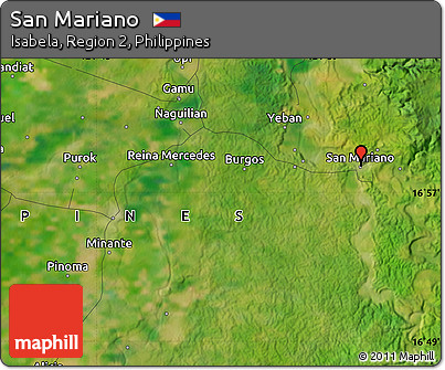 Satellite Map of San Mariano