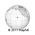 Outline Map of the Area around 16° 49' 43" N, 142° 43' 29" W, rectangular outline