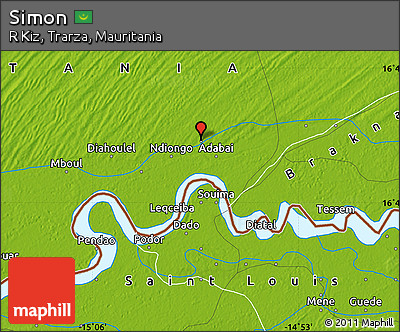 Physical Map of Simon