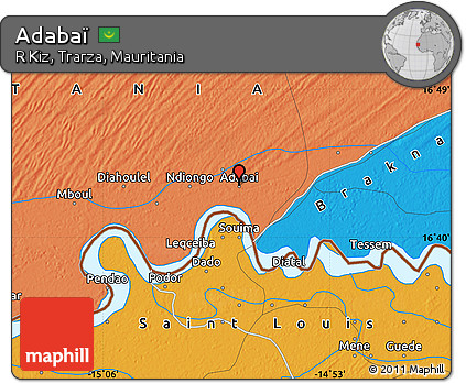 Political Map of Adabaï
