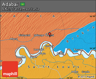 Political Map of Adabaï