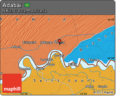 Political Map of Adabaï