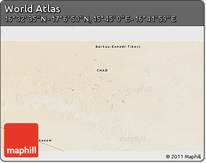 Satellite 3D Map of the Area around 16° 49' 43" N, 16° 13' 30" E