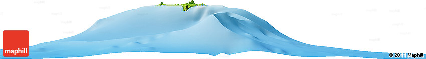 Physical Horizon Map of the Area around 16° 49' 43" N, 22° 52' 30" W
